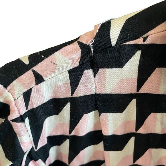 Who What Wear Dress Women’s Size XXL Geometric Print Fit N Flair ALTERED - Picture 4 of 10